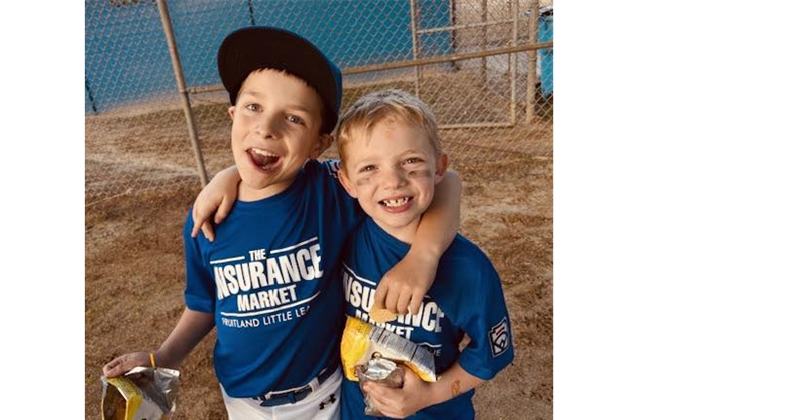 At Fruitland Little League. . . 